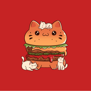Catnivore Diet Funny Cat Red