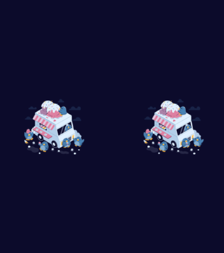 Frozen Truck Kawaii Penguins