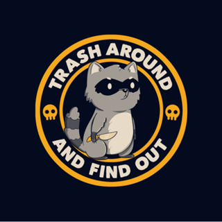 Trash Around Raccoon
