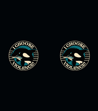 Orca I Choose Violence Seal