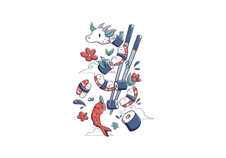 Dragonmaki Funny Sushi