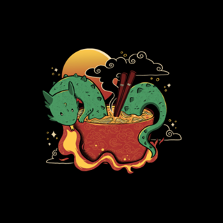 Hot Noodle Kawaii Dragon