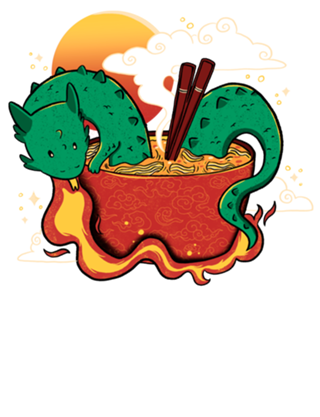 Hot Noodle Kawaii Dragon