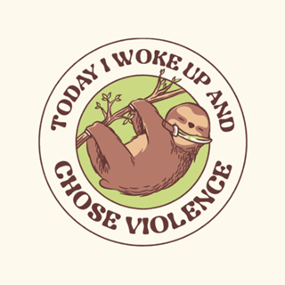 Today I Woke Up And Chose Violence