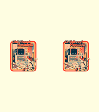 Childhood Nostalgia Orange