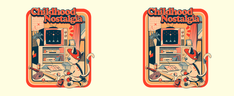 Childhood Nostalgia Orange