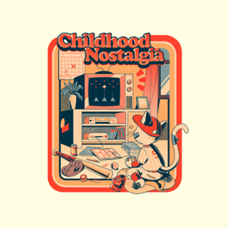 Childhood Nostalgia Orange