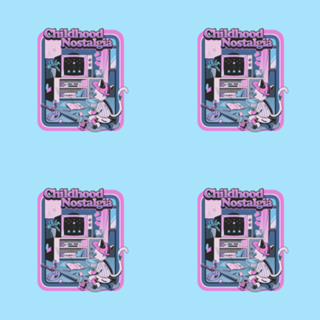 Childhood Nostalgia Blue