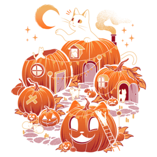 Pumpkin House Halloween