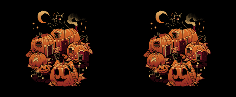 Pumpkin House Halloween