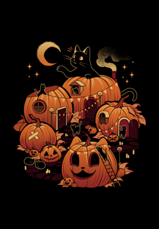 Pumpkin House Halloween