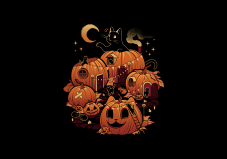 Pumpkin House Halloween