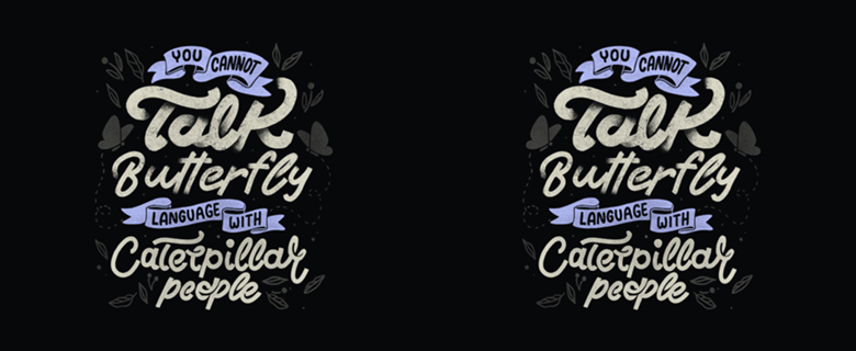 You Cannot Talk Butterfly Language w/ Caterpillar