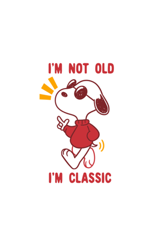 I'm Not Old I'm Classic Beagle