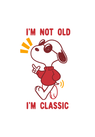 I'm Not Old I'm Classic Beagle