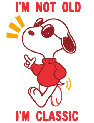 I'm Not Old I'm Classic Beagle
