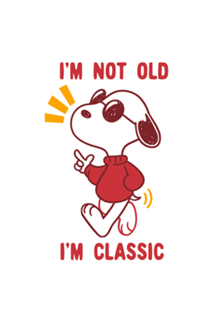 I'm Not Old I'm Classic Beagle