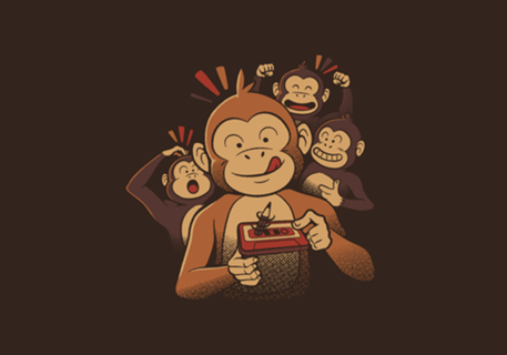 Monkey Business Old Cassette Pencil 80's