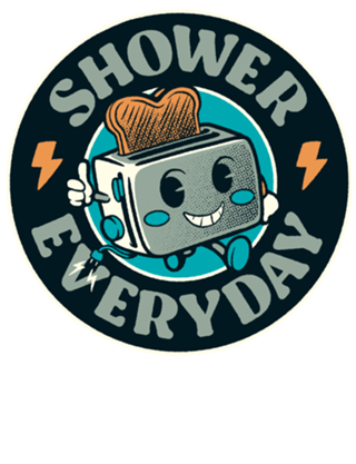 Shower Everyday Vintage Toaster