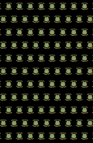 This Is My Happy Face Funny Frog