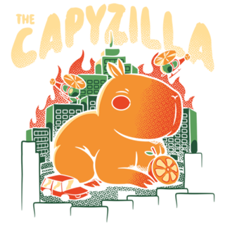 Capyzilla Kawaii Monster