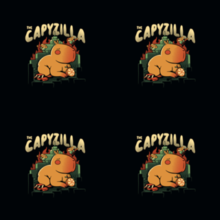 Capyzilla Kawaii Monster