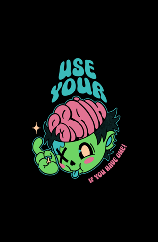 Use Your Brain Zombie