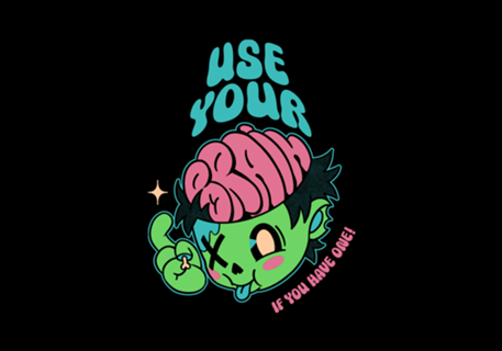 Use Your Brain Zombie