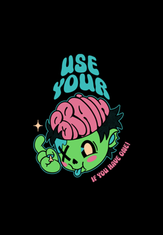 Use Your Brain Zombie