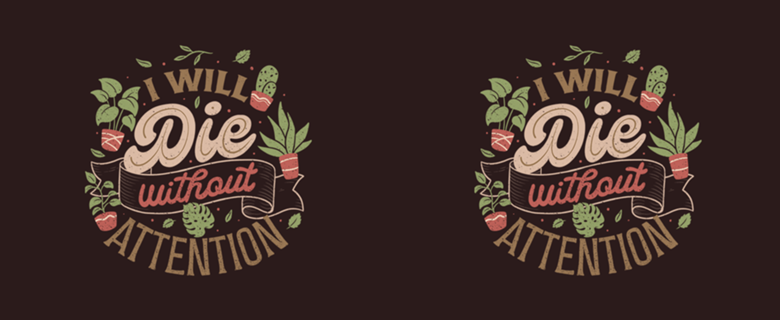 I Will Die Without Attention