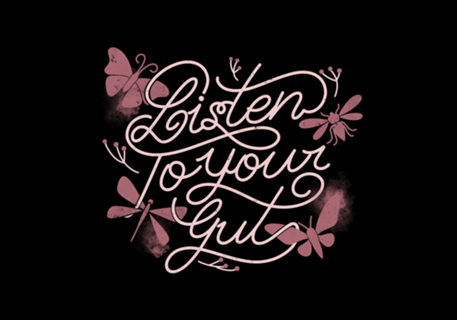 Listen To Your Gut Black