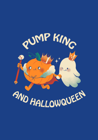 Pumpkin Halloween Pump King Hallow Queen