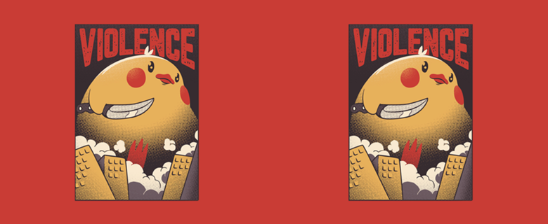 Violence Funny Duck Attack