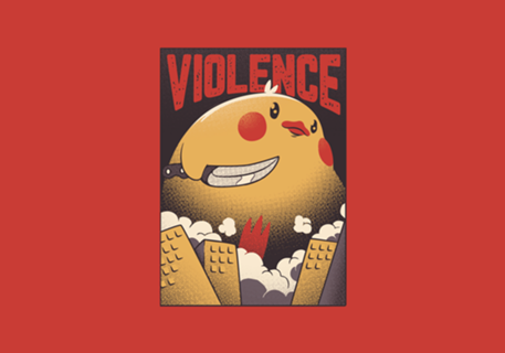 Violence Funny Duck Attack