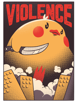 Violence Funny Duck Attack