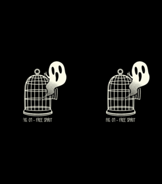 Free Spirit Funny Ghost