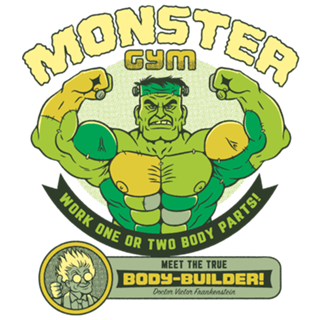 Frankenstein Bodybuilder Gym