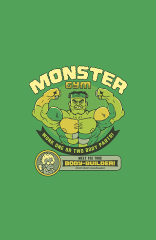 Frankenstein Bodybuilder Gym