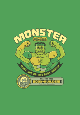 Frankenstein Bodybuilder Gym