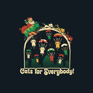 Cats for Everybody Santa is Here
