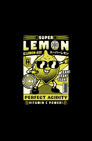 Super Lemon Power! Funny Fruit