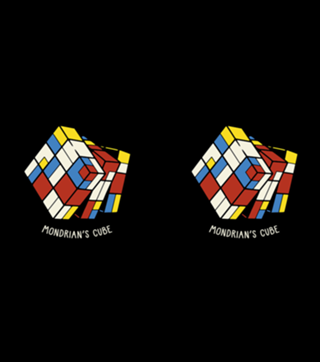 The Mondrian Rubik Cube