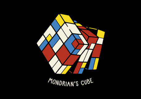The Mondrian Rubik Cube