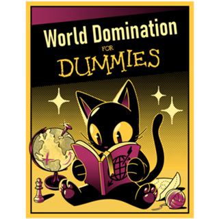 World Domination For Dummies Purple