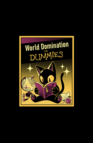 World Domination For Dummies Purple