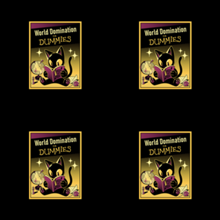 World Domination For Dummies Purple