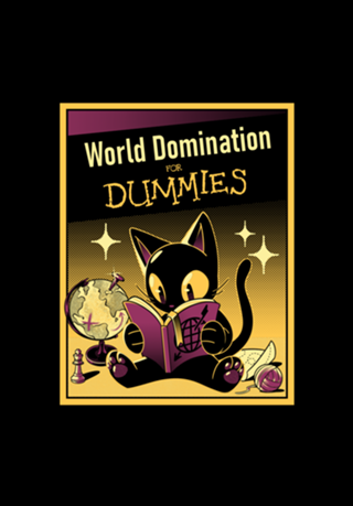 World Domination For Dummies Purple