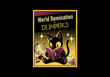 World Domination For Dummies Purple