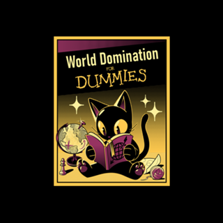 World Domination For Dummies Purple