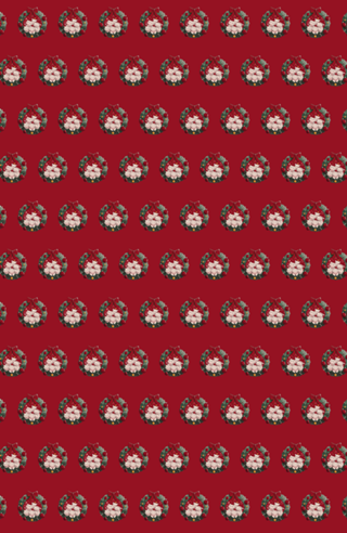 Kitty Garland Cat Christmas